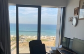 Hadera 3 rooms Sea view Mamad Pool Gym Storage Parking For sale